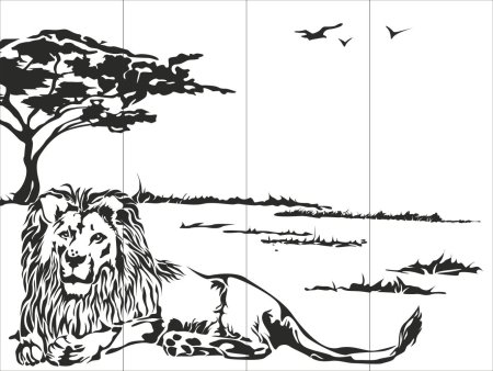 Пескоструйный рисунок на зеркале птицы