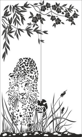 Пескоструйный витраж