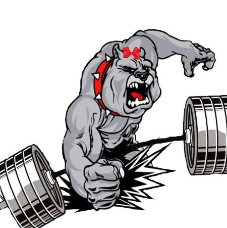 Медведь со штангой