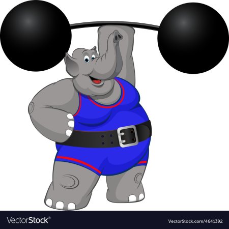 Слон спортсмен