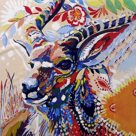 Декоративная живопись животные