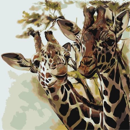 Картина на холсте Жирафы