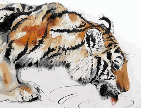 Тигр по Джеффу Нишинаки