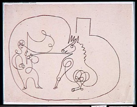 Пикассо изображение быка