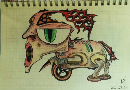 Шарж Паша Воля