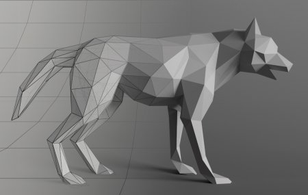 Лоу Поли 3d паперкрафт развертки