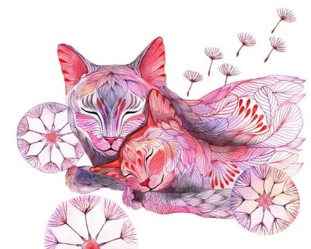 Цветная Графика животные