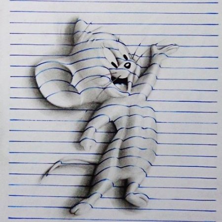 Рисунки по клеточкам животных