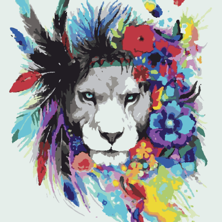 Животные в стиле арт