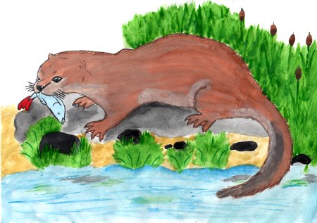 Рисунок на тему животные