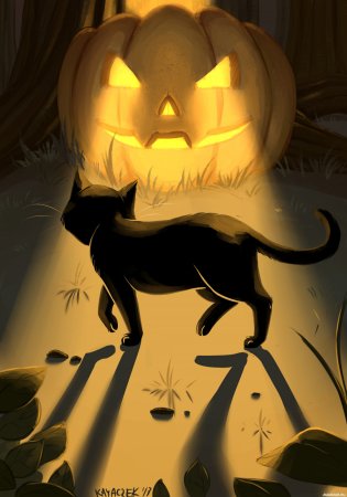 Рисунки на Хэллоуин