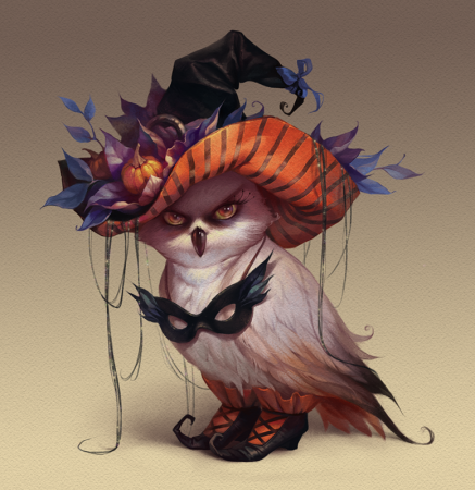 Милые котики на Хэллоуин