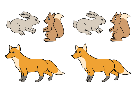 Животные для вырезания