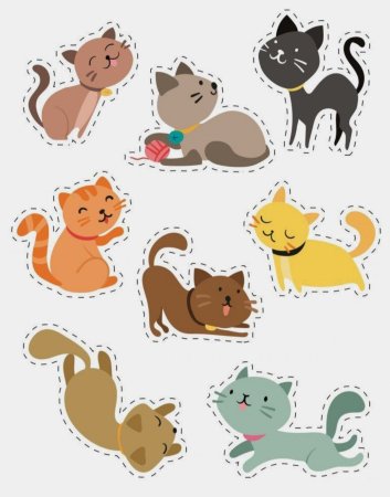 Котики для вырезания