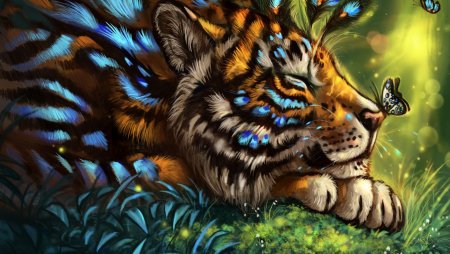 WILDCRAFT тигр арт