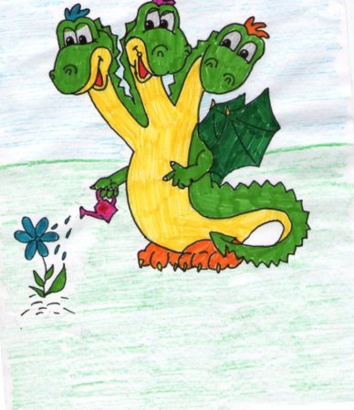 Змей Горыныч сказочный персонаж