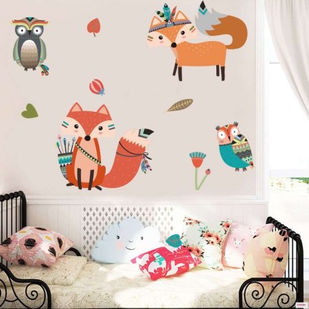 Наклейки в детскую в скандинавском стиле