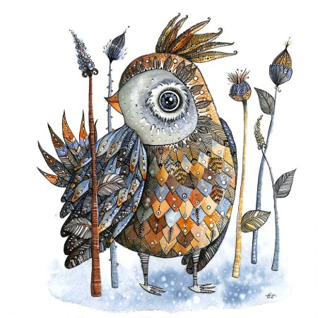 Фантазийные птицы