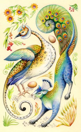 Фантазийные птицы