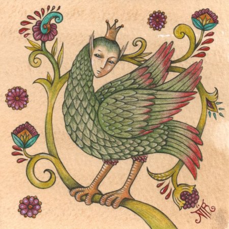 Сирин, алконост, Гамаюн и Феникс