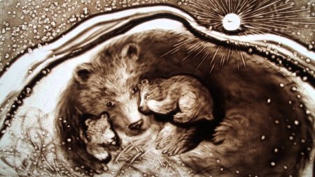 Художник песочной анимации - Катерина Барсукова