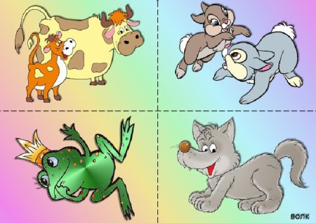 Кто что ест карточки для малышей
