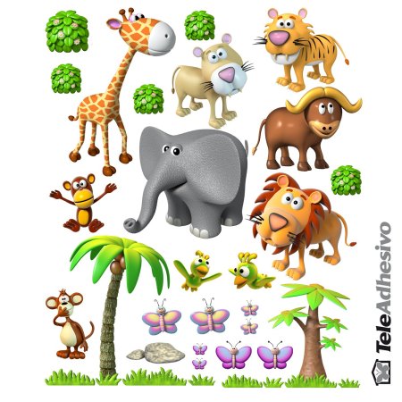 Африка раскраска для детей