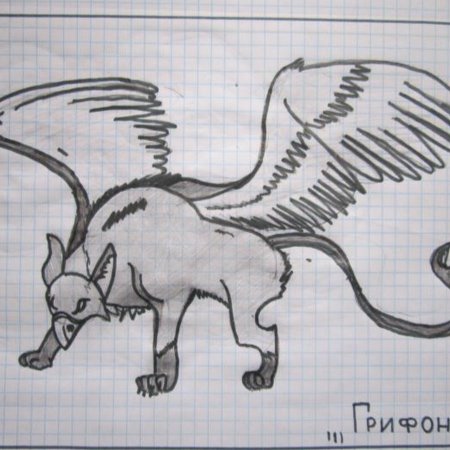 Несуществующие животные карандашом