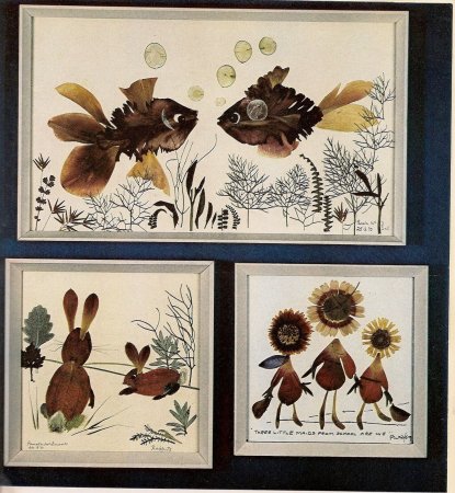 Композиция из засушенных растений