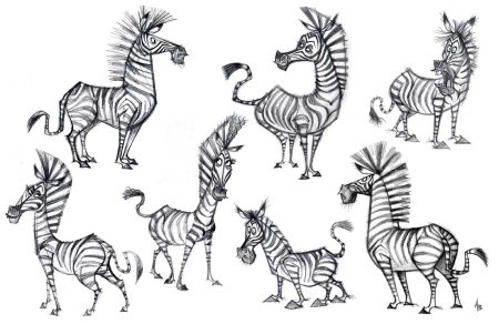 Разные стилизации животных