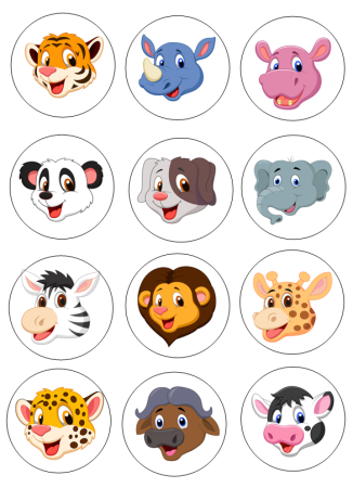 Рисуем мордочки животных поэтапно для детей