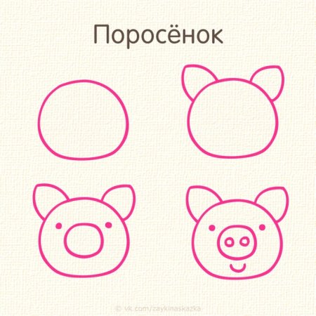 Рисование из кругов для детей