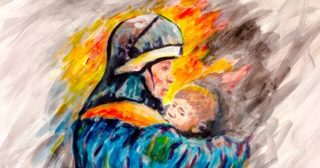 Спасение рисунок