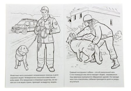 Пожарные спасают животных