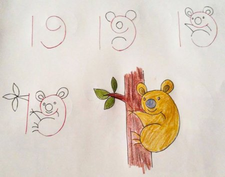 Рисование из цифр