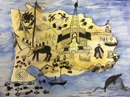 Панно Кольского края