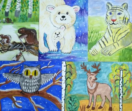 ЗУБР Орловское Полесье рисунок