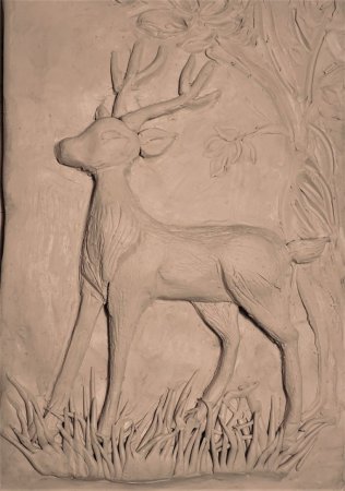 Рельеф скульптура для детей