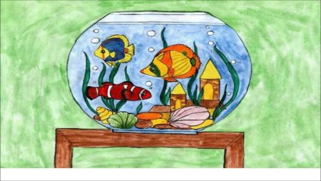 Камиль сен-Санс аквариум