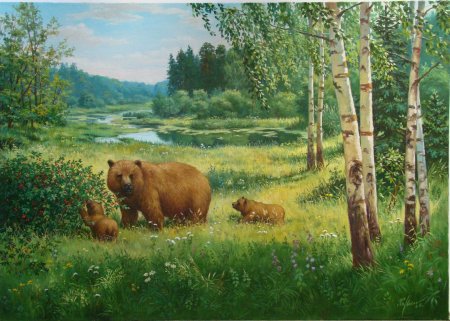 Иллюстрация природы и животных