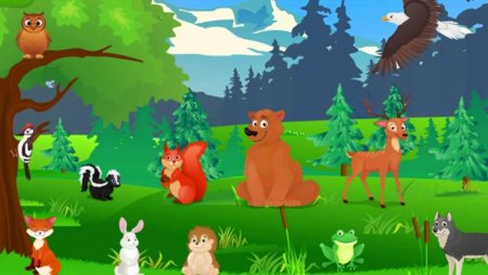 Фотообои детские с животными