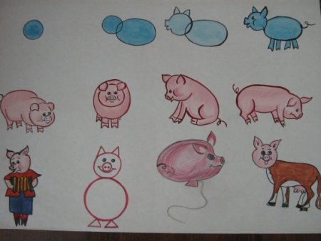 Рисование домашние животные старшая группа