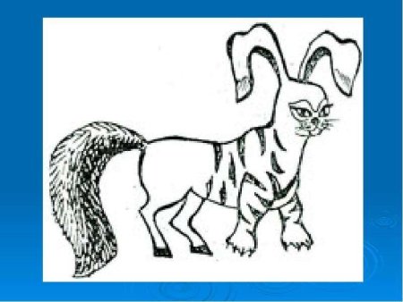 Сказочное несуществующее животное