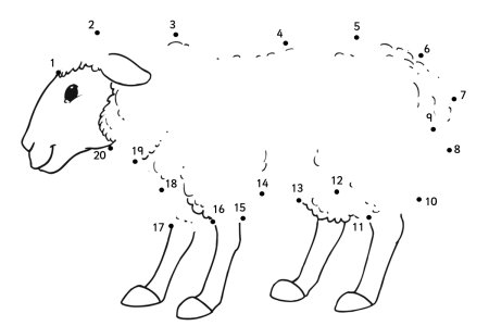 Домашние животные по точкам