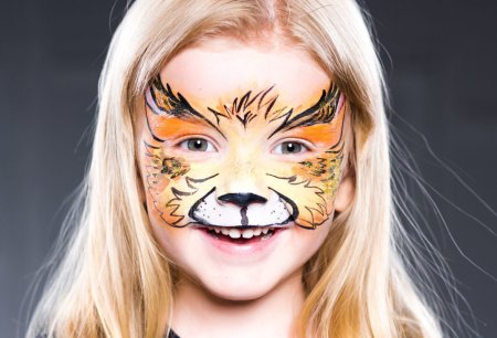 Аквагрим животные для детей