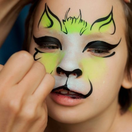 Аквагрим кошка