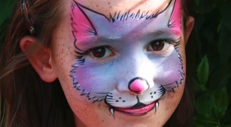 Аквагрим кошка