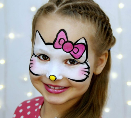 Аквагрим Хелло Хеллоу Китти