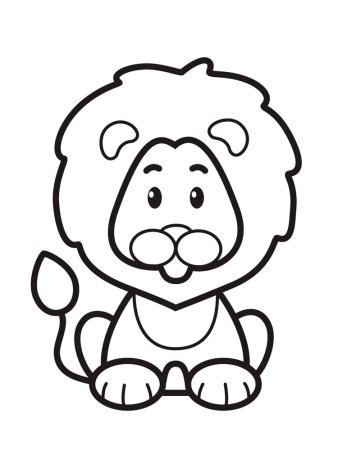 Трафарет для раскрашивания детям