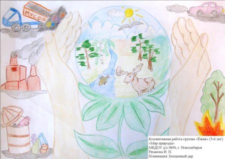 Рисунок по защите природы